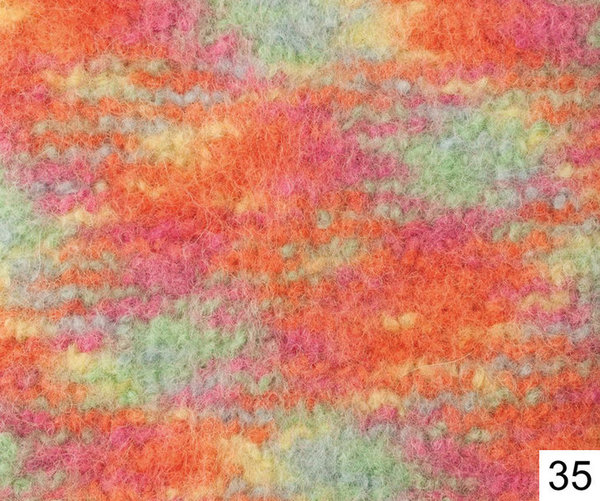 Gründl Wolle: Filzwolle color, 50g