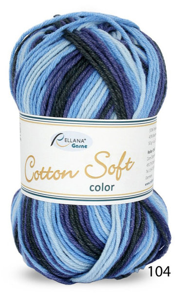 Rellana: Cotton Soft uni & color, 50g