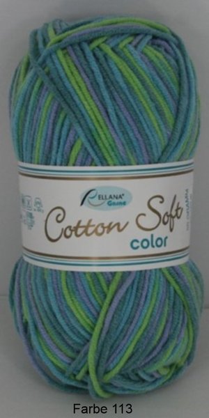 Rellana: Cotton Soft uni & color, 50g
