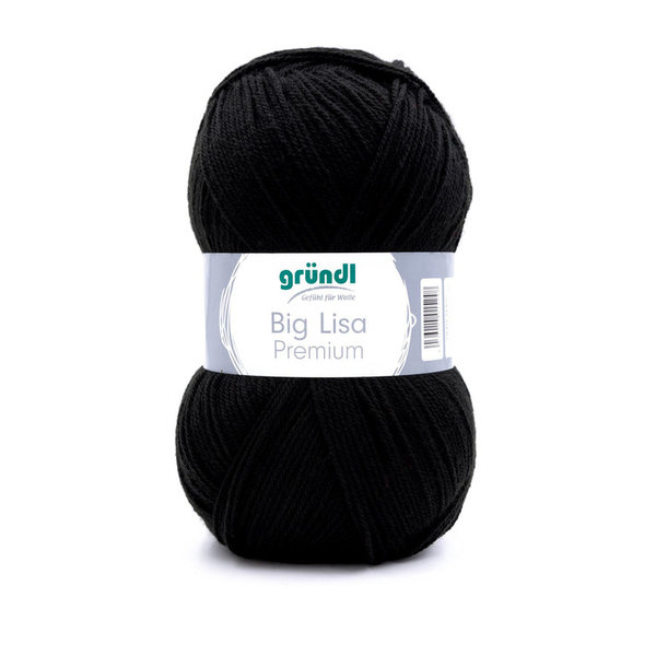 Gründl Wolle: Big Lisa Premium uni, 250g