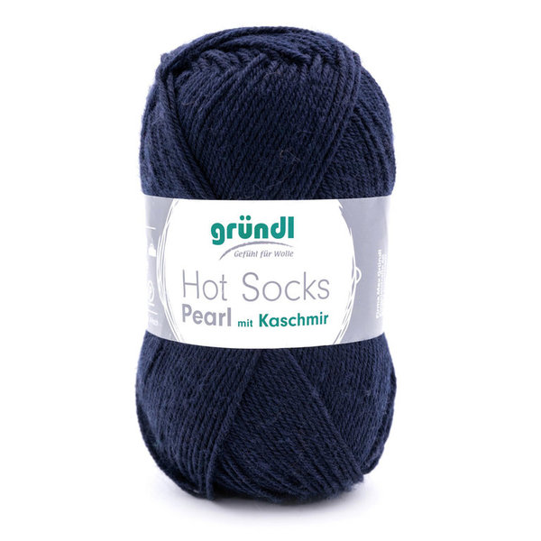 Gründl: Hot Socks Pearl uni 50g~200m