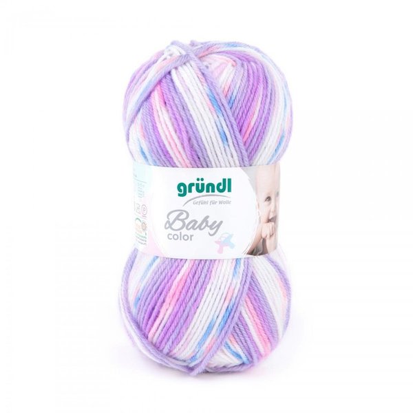 Gründl Wolle: Baby color, 50g
