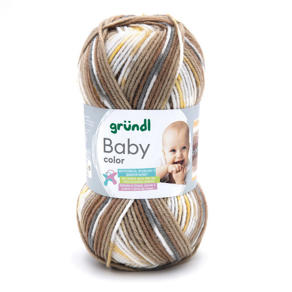 Gründl Wolle: Baby color, 50g