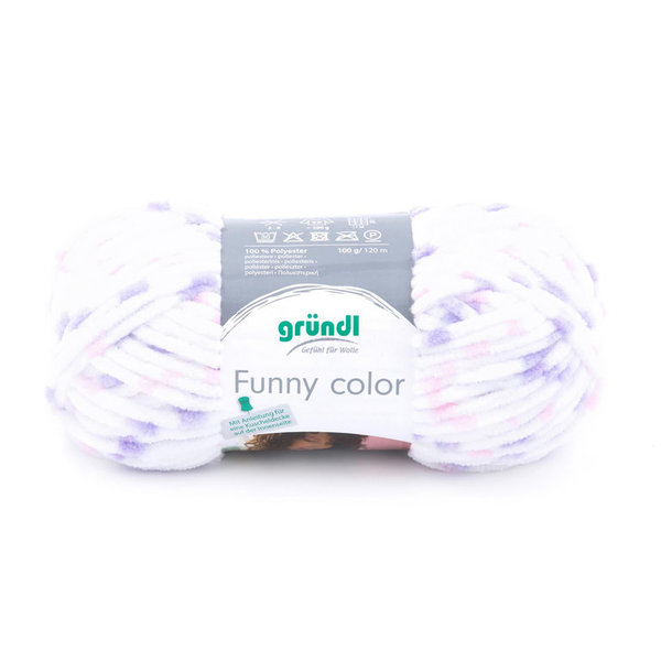 Gründl Wolle: Funny color 100g Chenille