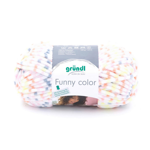 Gründl Wolle: Funny color 100g Chenille