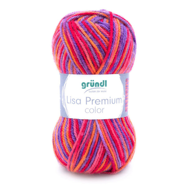 Gründl Wolle: Lisa Premium color 50g