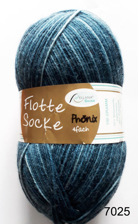 Rellana: Flotte Socke Phönix 100g - 4-fach