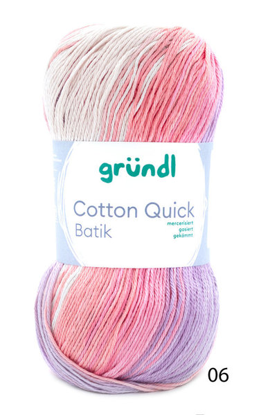 Gründl Wolle: Cotton Quick Batik, 100g