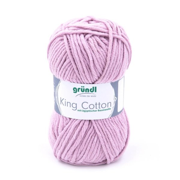 Gründl Wolle: King Cotton, 50g, neue Farben