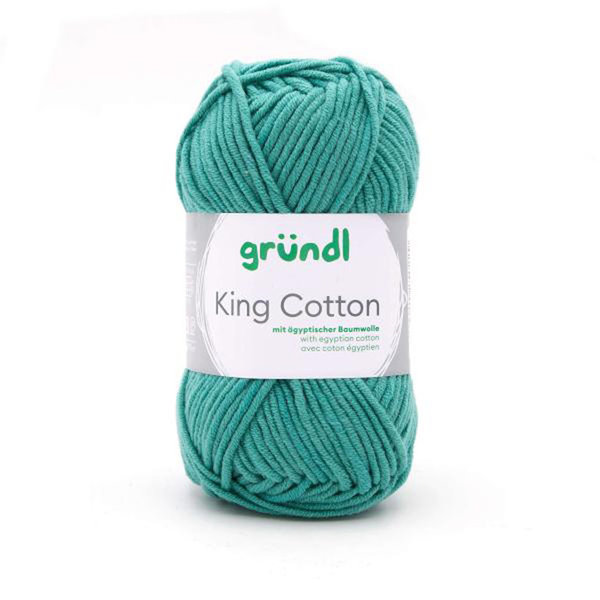Gründl Wolle: King Cotton, 50g, neue Farben