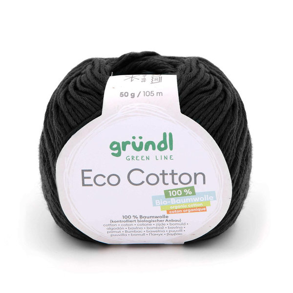 Gründl Wolle: Eco - Cotton 50g ~ 105m