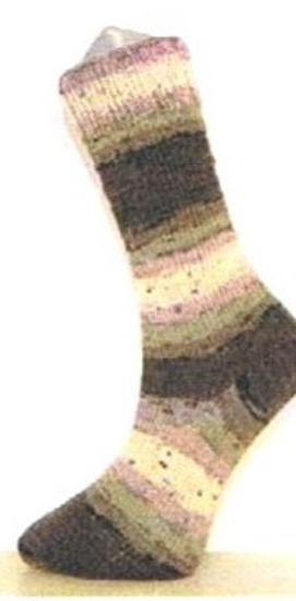 Rellana: Flotte Socke Muster, 100g - 4-fach Sockenwolle