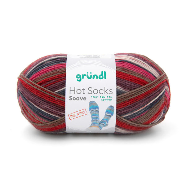 Gründl: Hot Socks Soave 4fach 100g