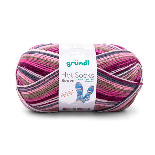 Gründl: Hot Socks Soave 6fach 150g