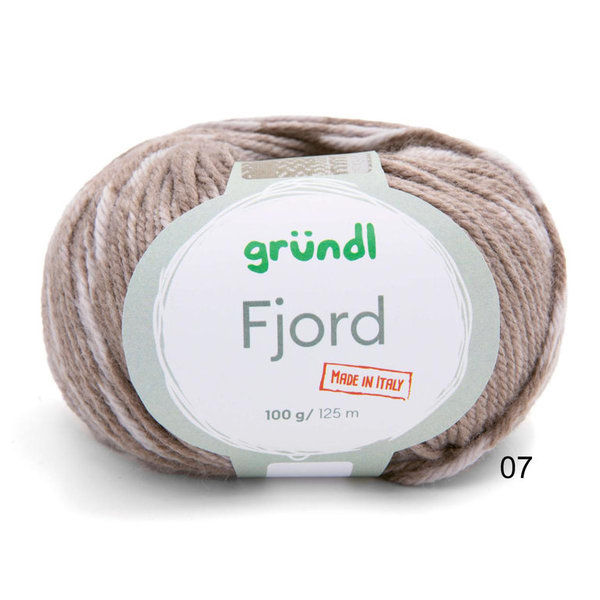 Gründl Wolle:  Fjord 100g ~ 125m,